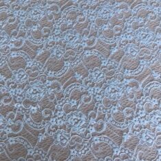 Ivory Soft Allover Polyester Lace
