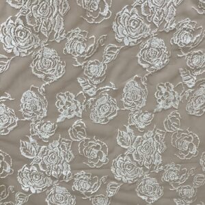 Embroidered Sequinned Rose